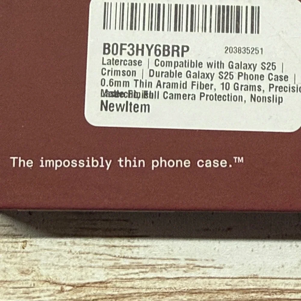 Latercase open box